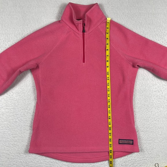 Vineyard Vines Jacket Womens Small Pink Fleece Outdoors Cute Cozy Preppy Top - Picture 9 of 16